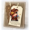 Cowboy Squidgy rubber stamps (set of 3 stamps)